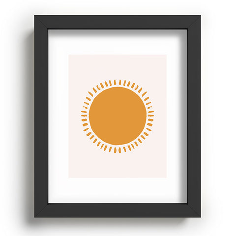 Avenie Summer Desert Sun Recessed Framing Rectangle
