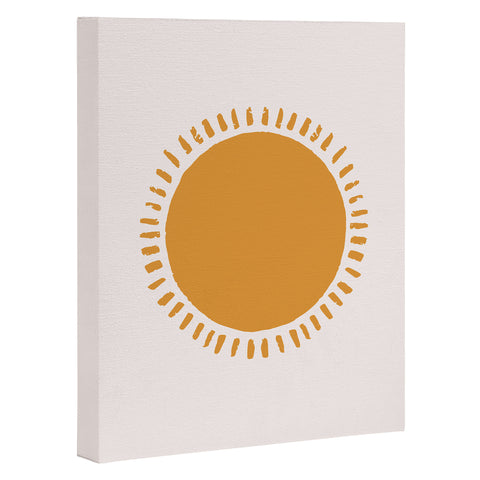Avenie Summer Desert Sun Art Canvas