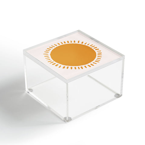 Avenie Summer Desert Sun I Acrylic Box