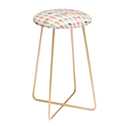 Avenie Summer Ice Cream Cones Counter Stool