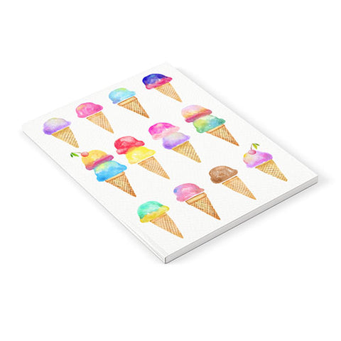 Avenie Summer Ice Cream Cones Notebook