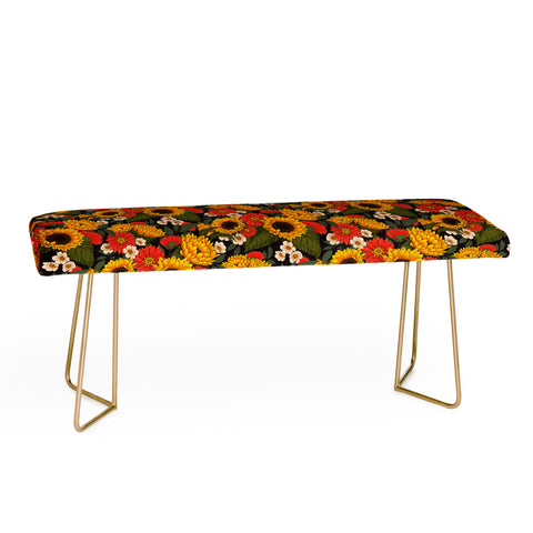 Avenie Sunflower Meadow Bench