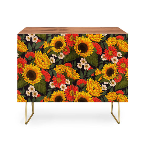 Avenie Sunflower Meadow Credenza