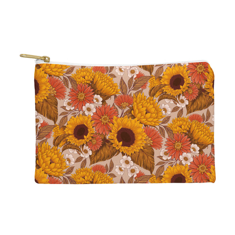 Avenie Sunflower Meadow Neutral Pouch