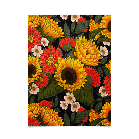Avenie Sunflower Meadow Poster