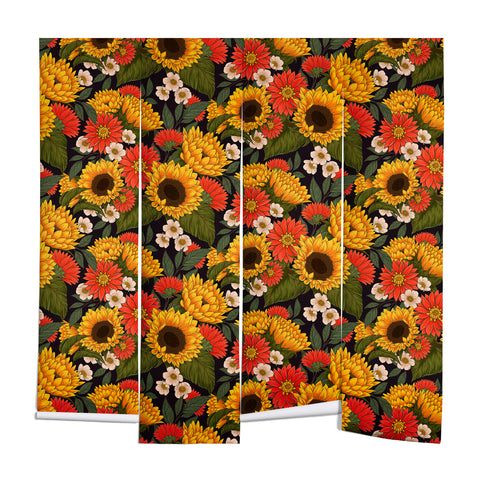 Avenie Sunflower Meadow Wall Mural