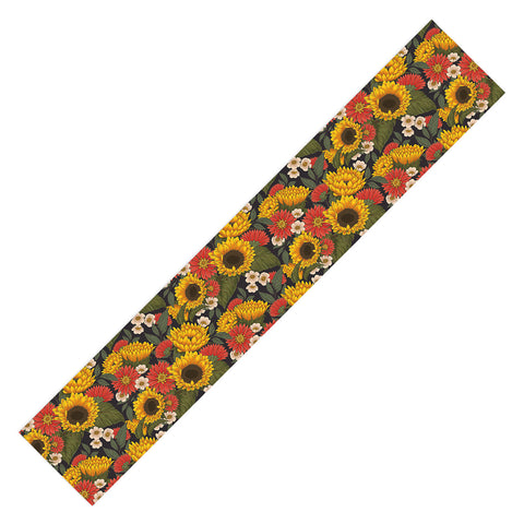 Avenie Sunflower Meadow Table Runner