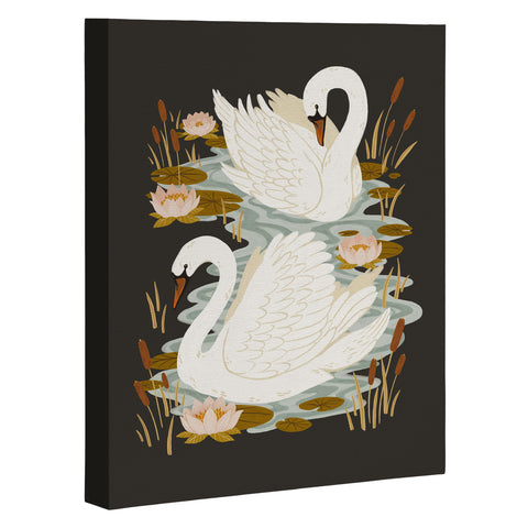 Avenie Swan Dance Art Canvas