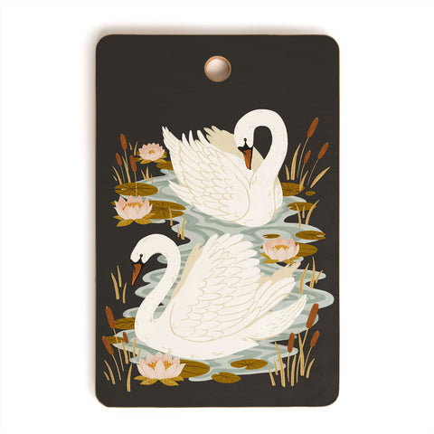 Avenie Swan Dance Cutting Board Rectangle