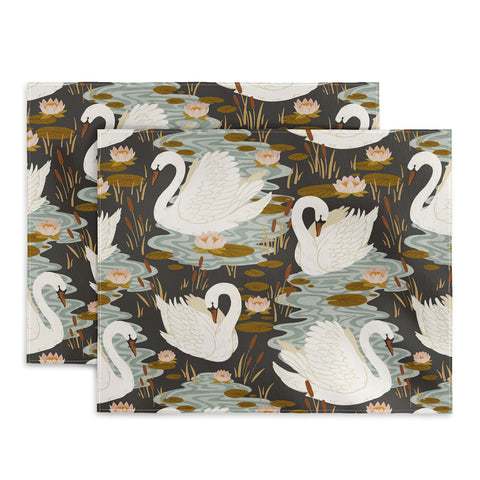 Avenie Swan Dance Pattern Placemat