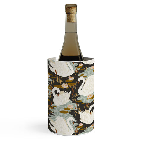 Avenie Swan Dance Pattern Wine Chiller
