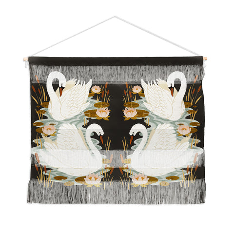 Avenie Swan Dance Wall Hanging Landscape