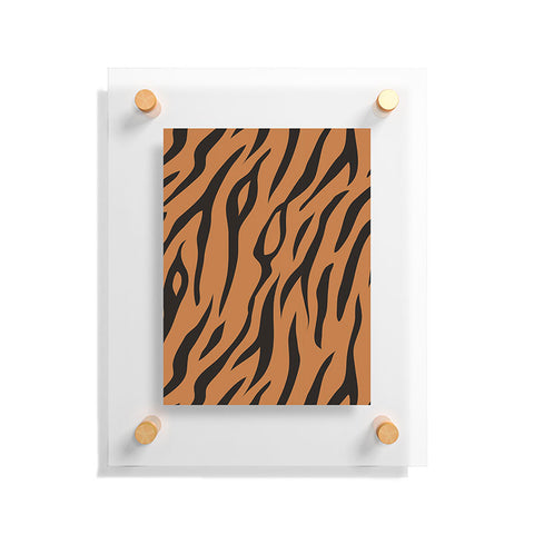 Avenie Tiger Stripes Floating Acrylic Print