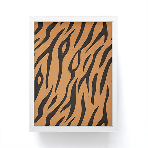 Avenie Tiger Stripes Framed Mini Art Print