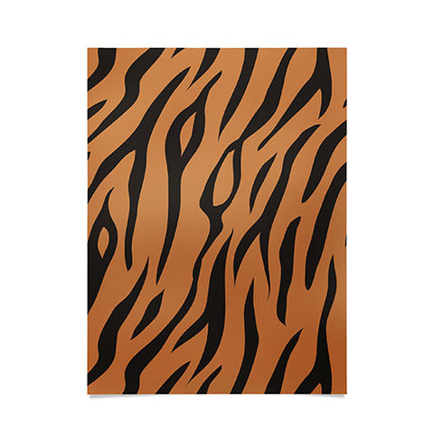Avenie Tiger Stripes Poster