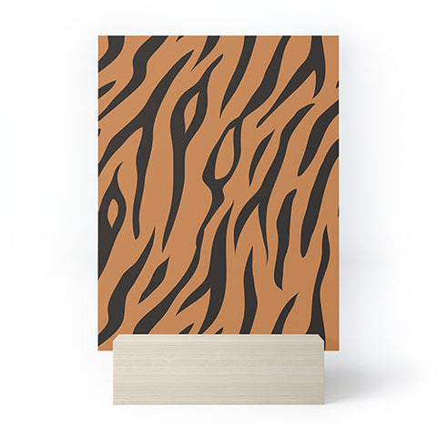 Avenie Tiger Stripes Mini Art Print