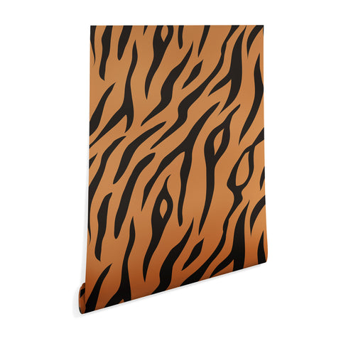 Avenie Tiger Stripes Wallpaper