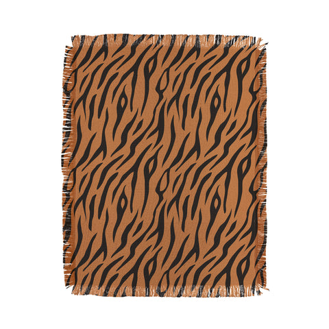 Avenie Tiger Stripes Throw Blanket