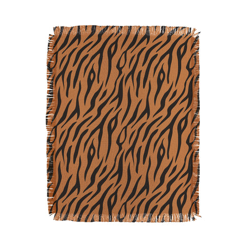 Avenie Tiger Stripes Throw Blanket