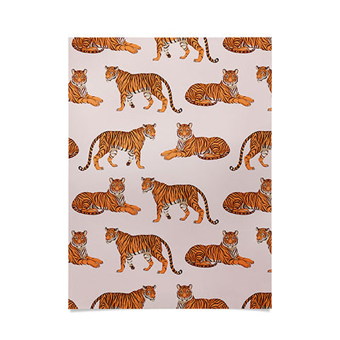 Avenie Tigers in Neutral Poster