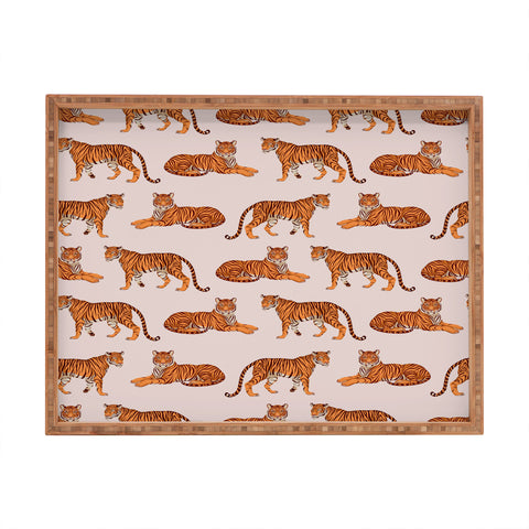 Avenie Tigers in Neutral Rectangular Tray
