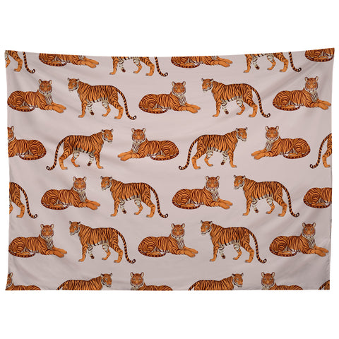 Avenie Tigers in Neutral Tapestry