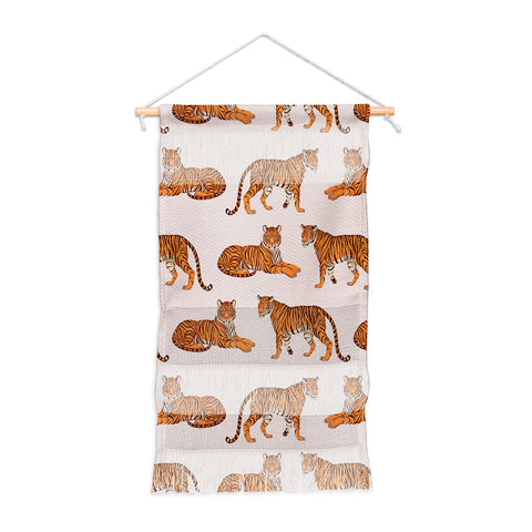 Avenie Tigers in Neutral Wall Hanging Portrait