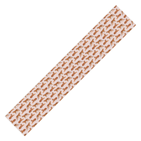 Avenie Tigers in Neutral Table Runner