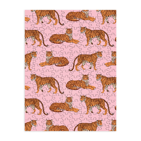 Avenie Tigers in Pink Puzzle