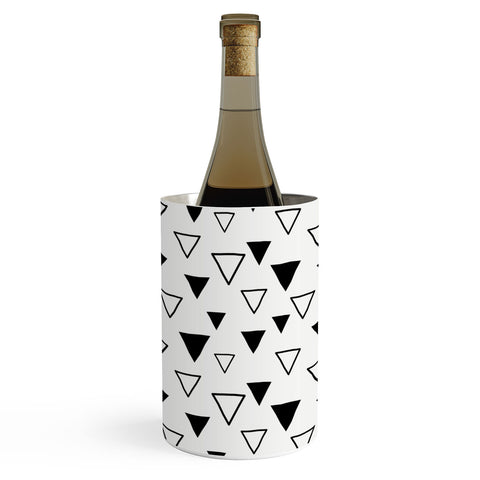 Avenie Triangles Black and White Wine Chiller