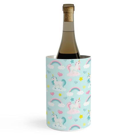 Avenie Unicorn Fairy Tale Blue Wine Chiller