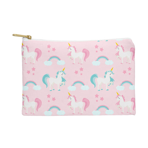 Avenie Unicorn Fairy Tale Pink Pouch