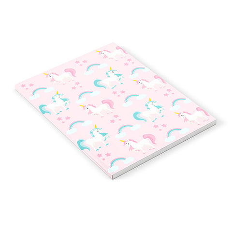 Avenie Unicorn Fairy Tale Pink Notebook