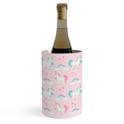 Avenie Unicorn Fairy Tale Pink Wine Chiller