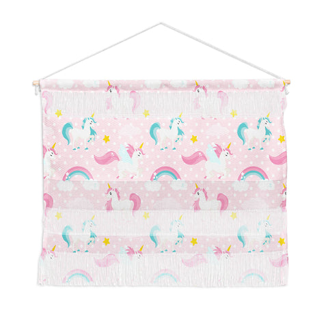 Avenie Unicorn Pattern Wall Hanging Landscape