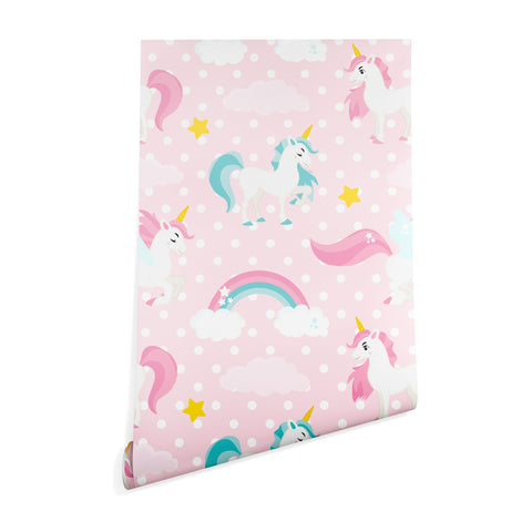 Avenie Unicorn Pattern Wallpaper