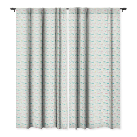 Avenie Unicorns Flying Blackout Window Curtain