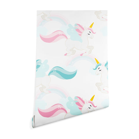 Avenie Unicorns Flying Wallpaper