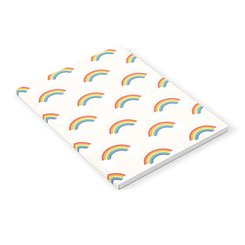Avenie Vintage Rainbow Pattern Notebook
