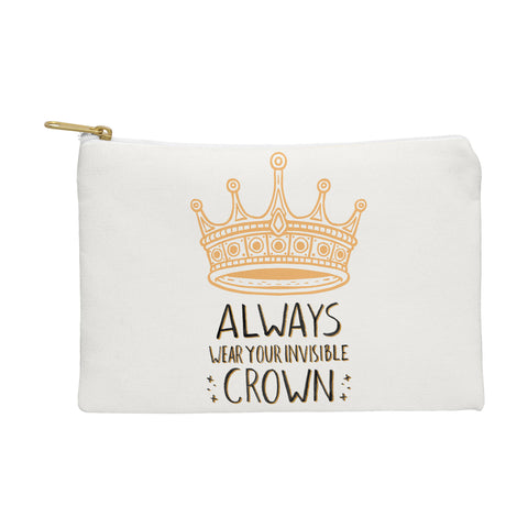 Avenie Wear Your Invisible Crown Pouch