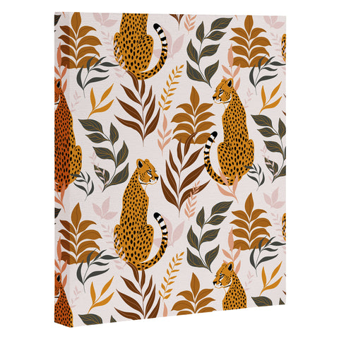 Avenie Wild Cheetah Collection Art Canvas