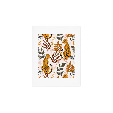 Avenie Wild Cheetah Collection Art Print