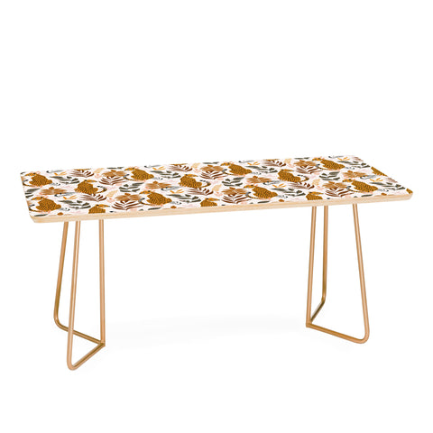 Avenie Wild Cheetah Collection Coffee Table