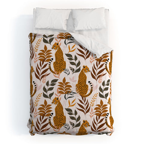 Avenie Wild Cheetah Collection Comforter