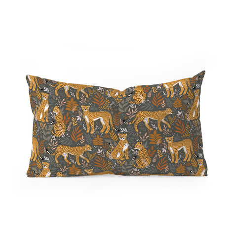 Avenie Wild Cheetah Collection II Oblong Throw Pillow