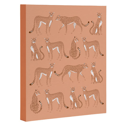 Avenie Wild Cheetah Collection III Art Canvas