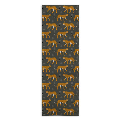 Avenie Wild Cheetah Collection IV Yoga Towel