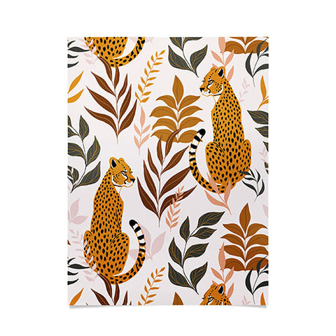 Avenie Wild Cheetah Collection Poster