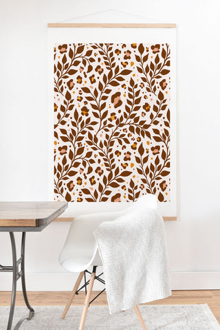 Avenie Wild Cheetah Collection V Art Print And Hanger