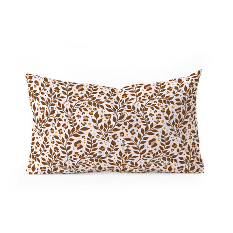 Avenie Wild Cheetah Collection V Oblong Throw Pillow